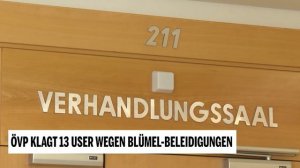 ÖVP klagt 13 User wegen Blümel-Beleidigungen