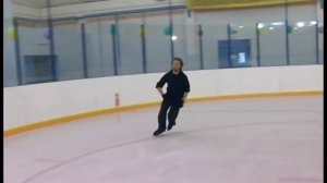 Элементы фигурного катания. Чоктау закрытое