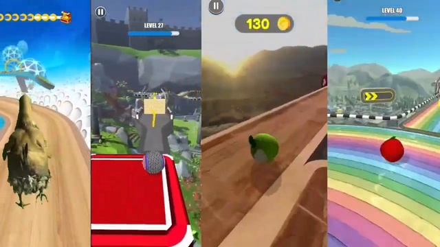 GOING BALLS SPEED RUN VS SKY ROLLING BALL GAME PLAY WALKTHROUGH IOS END ANDROID MOBILE GAMES