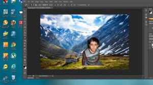 how to change the background of the pic in photoshop cs6