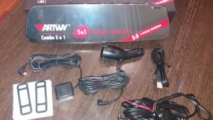 Отзыв  от автовладельца на видео регистратор Artway MD-165 Combo 5 в 1 очень функциональный девайс