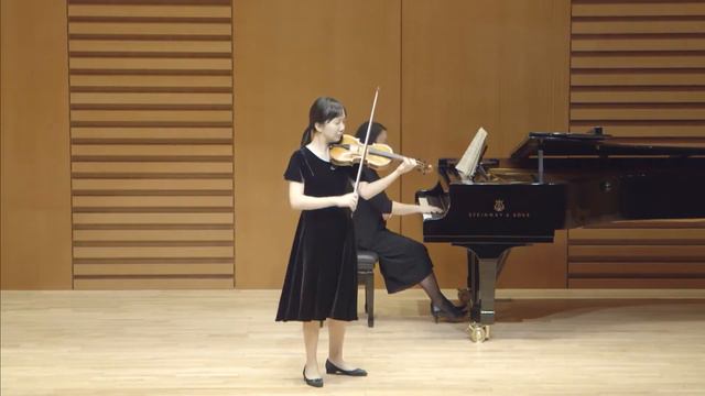 Korngold violin concerto 1st mvt by Skylar Peck 15 USA