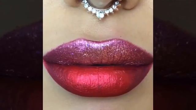 Красивый макияж губ   makeup