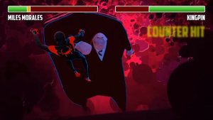 Miles vs. Kingpin WITH HEALTHBARS | Final Battle | HD | Spider-man: Into the Spiderverse