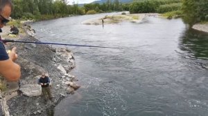 Камчатка. Рыбалка река Плотникова.