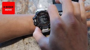 G-SHOCK GBD-H1000 - How to pair with G-SHOCK move app