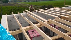 перекрытие, балки второго этажа.