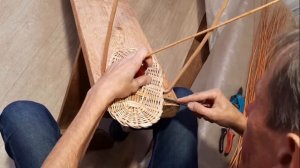 Как подставить стойки корзины без изломов. Мастер-класс 2 часть