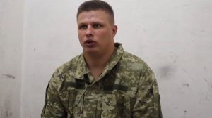 Сдавшиеся в плен укроп.