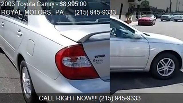 2003 Toyota Camry LE 4dr Sedan for sale in Levittown PA 190