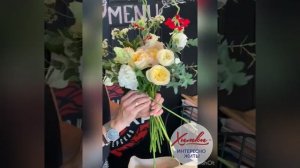 Букет из пионов