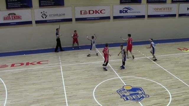 Тверь (МБУ СШ "Лидер")-1 (тр. А.Гриб) - ШЕЛБИ-БАСКЕТ (Тула).10.11.2019. смотреть онлайн