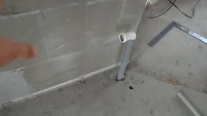 Монтаж канализации под потолком, смеситель скрытого монтажа(тропический душ)