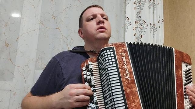 Тонкая рябина на баяне #песнипролюбовь #русские #застолье