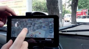 GPS Навигатор 7" 3G  2 СИМ Android 4.4
