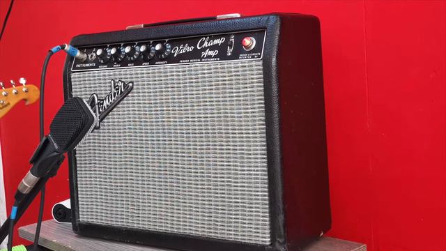 Fender vibro champ 60`s amp test смотреть онлайн