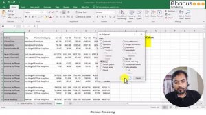 Blank space remove in excel | Abacus Excel Mastering - Beginners to Advance Level | Abacus Academy