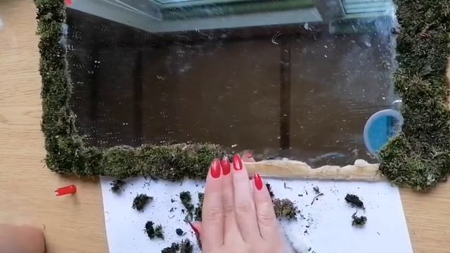 ДЕКОР ЗЕРКАЛА СВОИМИ РУКАМИ #Осенний декор #мох в интерьере