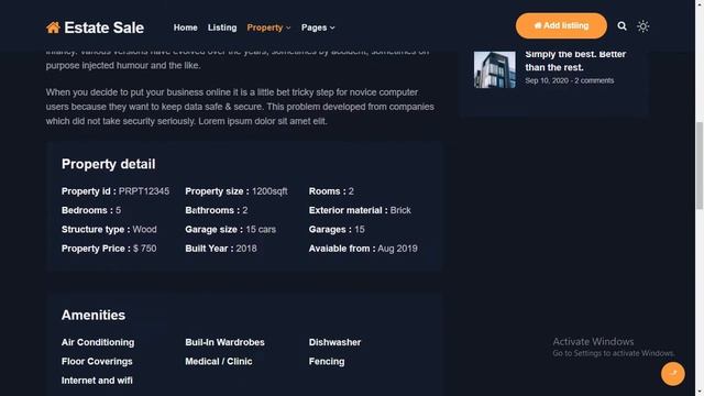 Real Estate Website Template in HTML and CSS With Source Code || Source Coder || HTML CSS Projects