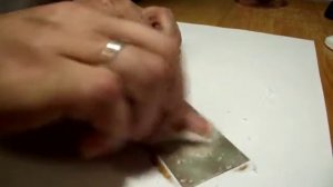 Серебрение меди