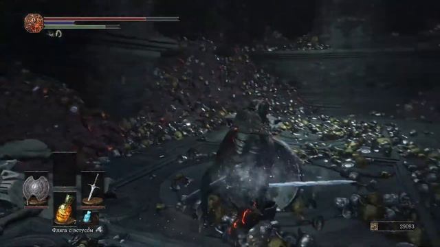 Гигант ЙОРМ откис - DarkSouls III. Прохождение #13 смотреть онлайн