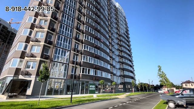 Квартира в Краснодаре за 11.500 в месяц. ЖК Зеленодар
