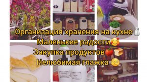 Организация хранения на кухне Маленькие радости Нелюбимая глажка Закупка продуктов