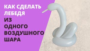 Как сделать лебедя из шарика.mp4