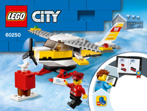 LEGO Мультик 3D City Почтовый самолёт 60250. ???