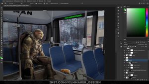 ?РЕАЛИСТИЧНО ВПИСЫВАЮ ОБЪЕКТ В ФОН В PHOTOSHOP - speed art