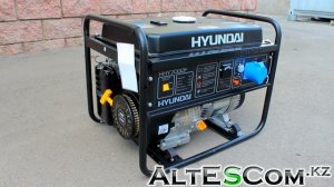 Запуск Бензинового генератора HYUNDAI HHY 7000F 5кВт