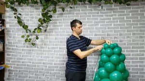 Ёлка из шаров своими руками к новому году