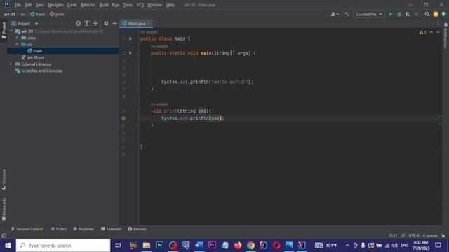 Void methods in java tutorial (part -39)