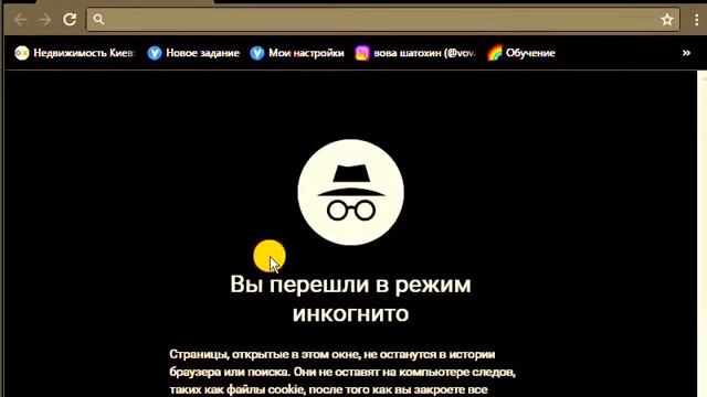 Копия видео "как зайти в режим инкогнито" смотреть онлайн