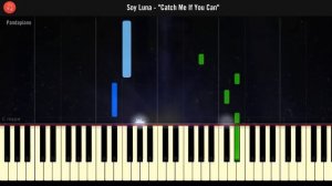 Soy Luna - "Catch Me If You Can" Piano Tutorial - Chords - How To Play - Cover