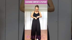 WHAT'S IN THE PATTERN | SeaChange Jumpsuit & Playsuit Sewing Pattern