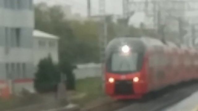 ЭШ2-022 Аэроэкспресс На станции Кунцевская