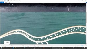 Horizontal Scrolling in Microsoft Paint (Ctrl+arrows). no panning. scroll horizontally.