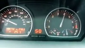 BMW X3 E83 2.5 Разгон 0-100 км/ч