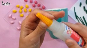 Декор кружки из полимерной глины / Как лепить тюльпаны  / Decor mugs made of polymer clay