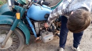 Реставрация Днепр МТ-9 (Лакшери) . Мото-мастерская "Route-34"