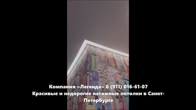 Контурный натяжной потолок в коридоре смотреть онлайн