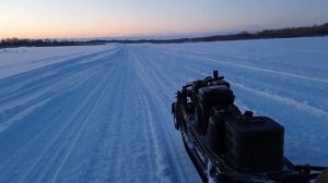 Мотособака с КПП мотоцикла Урал