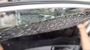тонировка бокового стекла без снятия обшивки