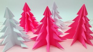 ЕЛКА ИЗ БУМАГИ просто и красиво Оригами на Новый год |Paper Tree very Easy | Christmas Origami