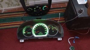 RGB приборная панель лачетти