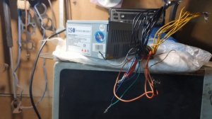 Как подключить блок питания от компьютера к магнитоле Pioneer в гараже  Приколы маляра