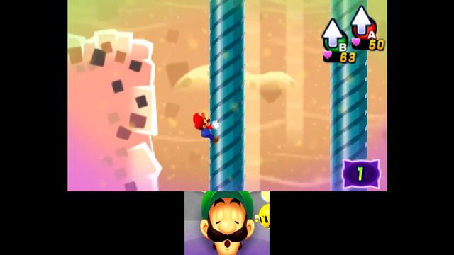 Mario & Luigi Dream Team Bros {3DS} прохождение часть 13 — 4 ХРАНИТЕЛЯ смотреть онлайн