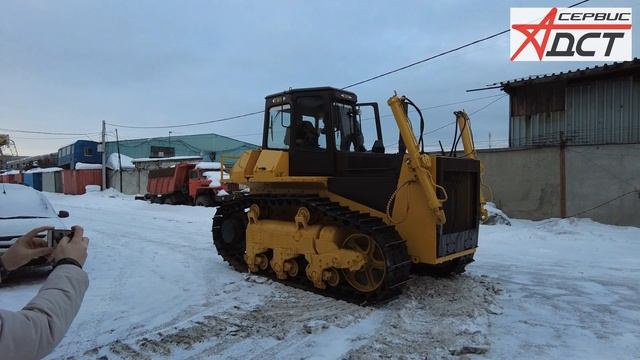 Приехал клиент на осмотр бульдозера ТМ10 ДСТ УРАЛ после кап ремонта. Dozer