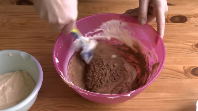 Воздушный Нежный Кекс "Черно-Белый" с Шоколадной Глазурью/Рецепт Вкусного Шоколадного Кекса